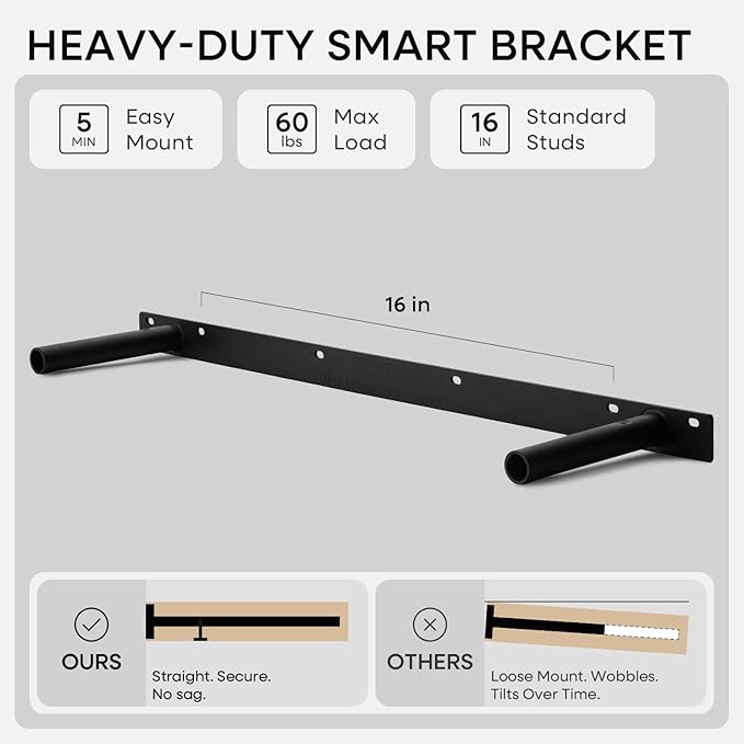 Homeforia Classic Walnut 30 inch Floating Shelf, High End Solid Real Wood Small 30inch Floating Shelves for Wall Mounted, 30in Floating Shelves, Heavy Duty Bracket, 30 X 6.5 X 1.75 inches, Set of 4